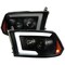 Spec-D Tuning 2009-2019 DODGE RAM 1500 / 2500 / 3500 PROJECTOR HEADLIGHTS, PK  2 2LHP-RAM09SM-SQ-RS - alternate 1